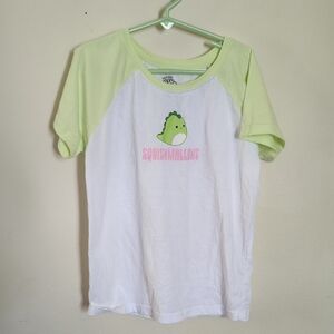 3 for $10 bundle sale! Squishmallows Danny the Dinosaur T-shirt Girls Size L